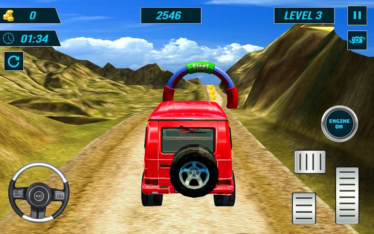 爬山赛车狂热iPhone版游戏截屏3