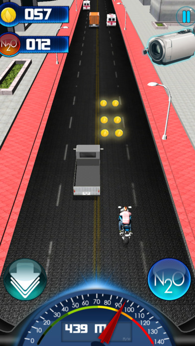 暴力摩托3D登山赛车安卓版游戏截屏1