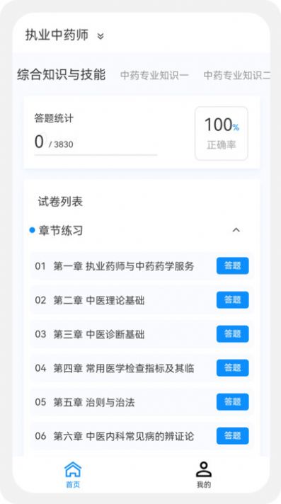 执业药师新题库官方版截屏1