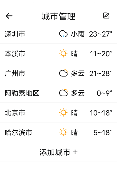 知道每日好天气安卓版截屏3