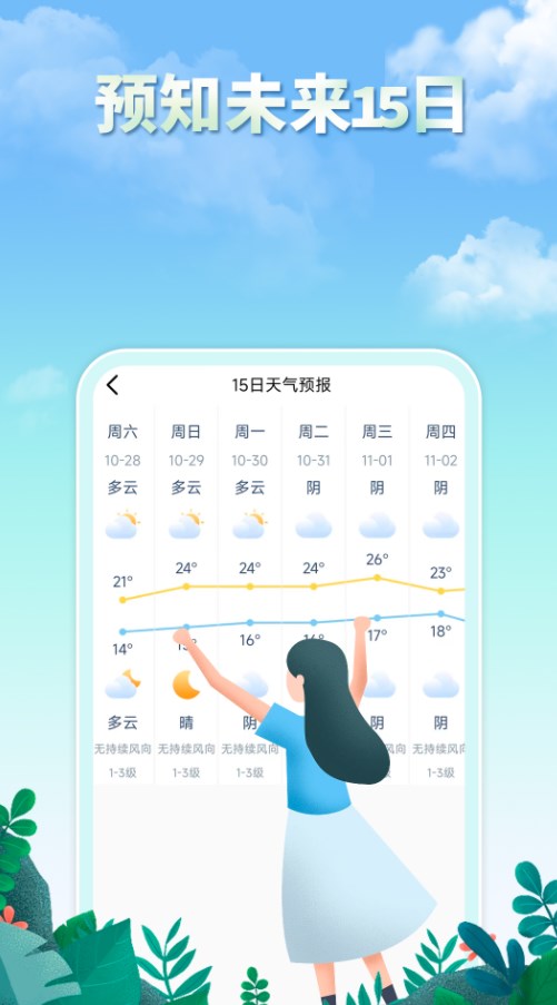 雨水天气安卓版截屏1